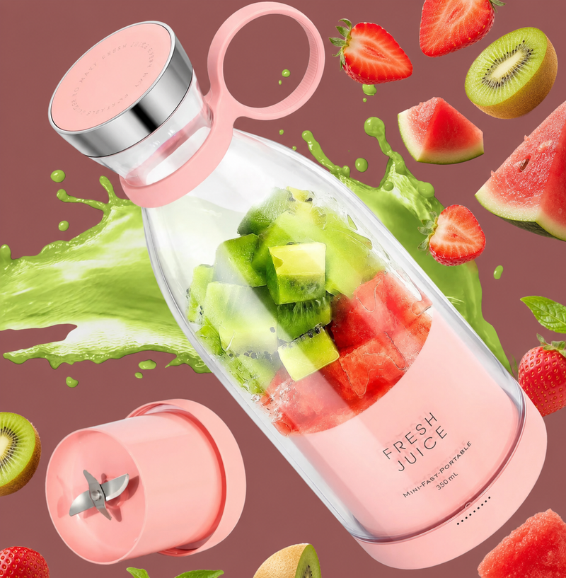 BlendMatic™ — Ton smoothie. Partout. En 30 secondes.